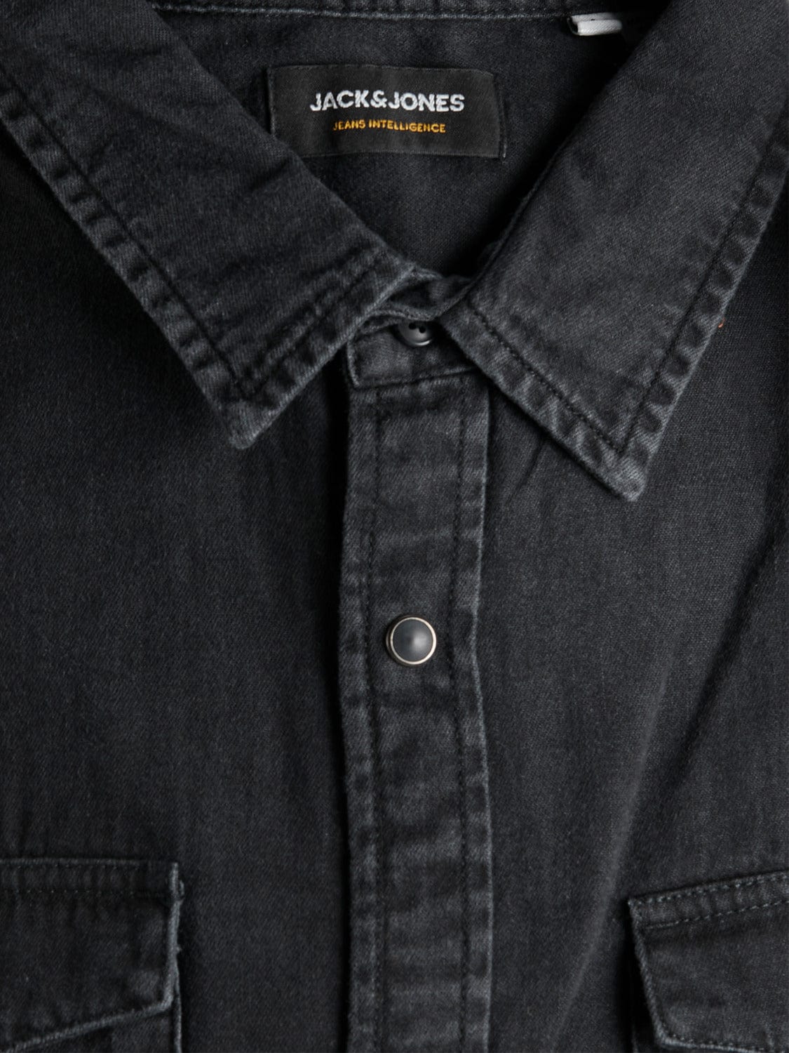 CAMISA VAQUERA SHERIDAN - DENIM NEGRO